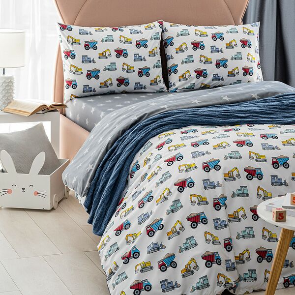 Комплект постельного белья Daily by T Гвидо, 1.5-сп, нав. 50х70 см, сатин