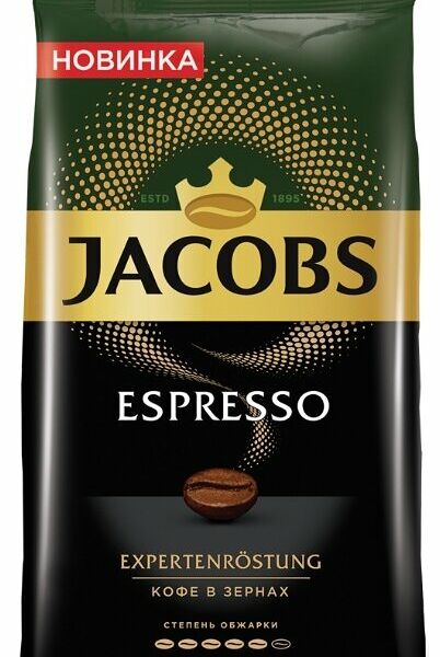 Кофе в зернах Jacobs Espresso 1 кг