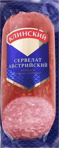 

Колбаса Клинский Сервелат Финский варёно-копчёная 290 г