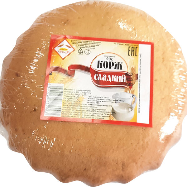 Корж Импульс Сладкий высший сорт