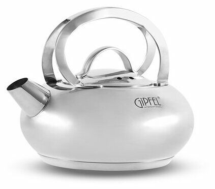 GIPFEL Чайник Duncan 1158 1 л, 1 л, серебристый