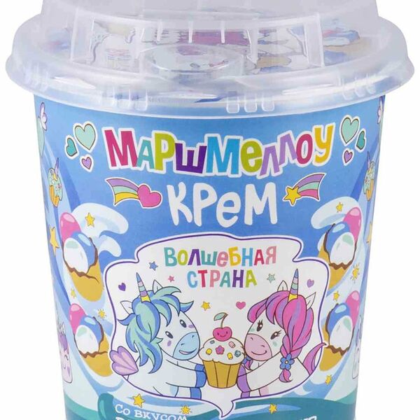 Маршмеллоу-крем Волшебная страна Ванильный пломбир 200 г