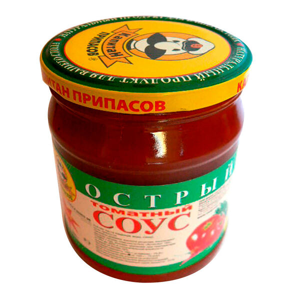 Соус томатный острый Капитан Припасов 480г