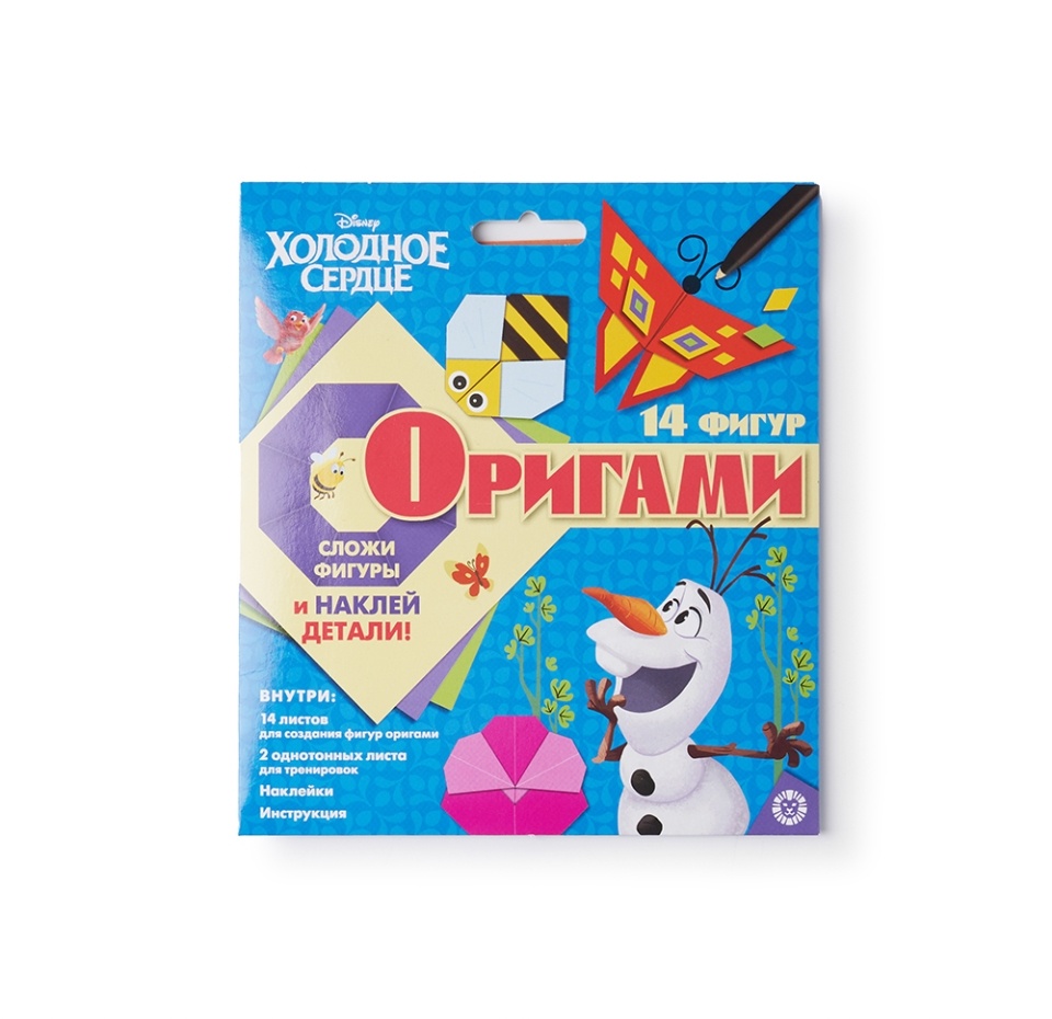 

Набор для творчества «Холодное сердце. Оригами» с наклейками, «Лев», Россия