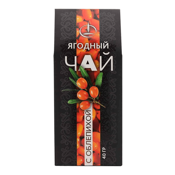 Напиток чайный травяной Емельяновская биофабрика с ягодами облепихи 40г, Россия