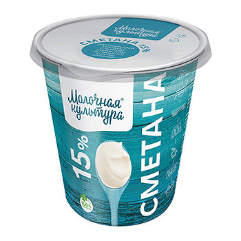 Сметана Молочная культура 15%