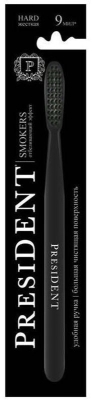 

Зубная щетка President Smokers жесткая 1 шт. цвет в ассортименте