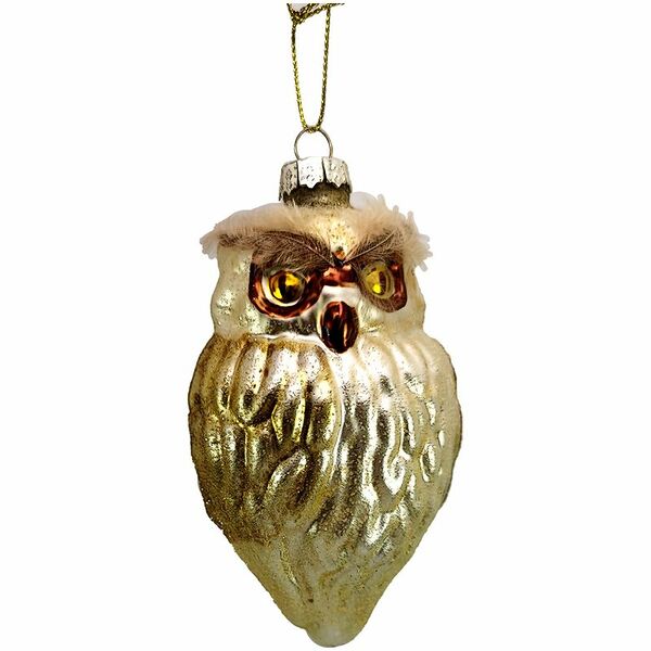 Украшение ёлочное Мудрая сова декоративное Home Story