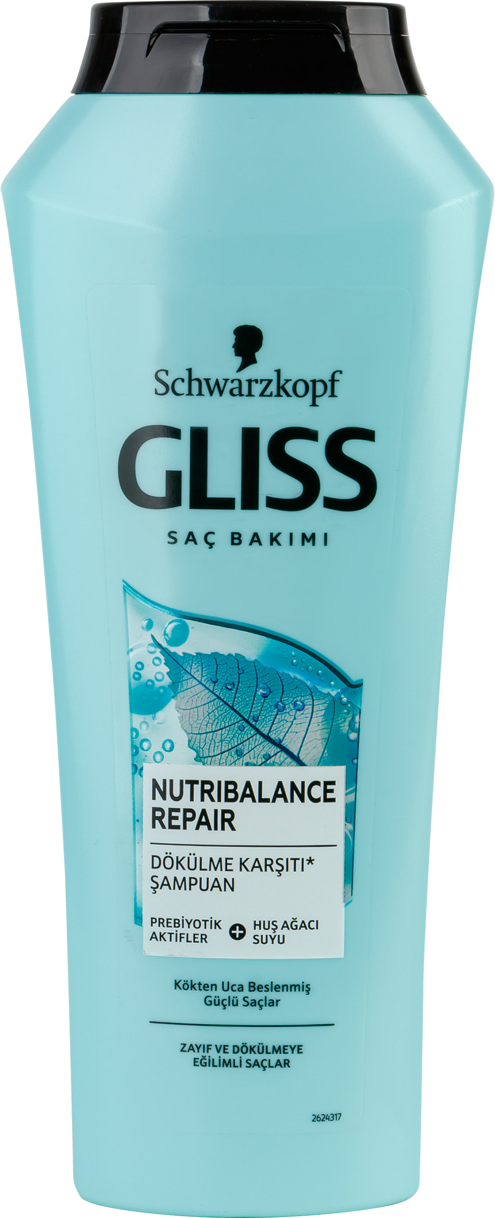 

Шампунь для волос GLISS Nutribalance repair против выпадения, 500мл