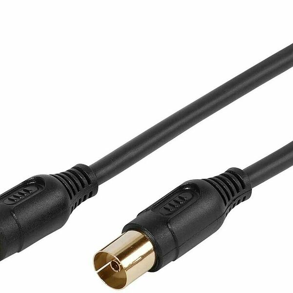 Кабель для спутниковой антенны Vivanco  48137 черный 10 м