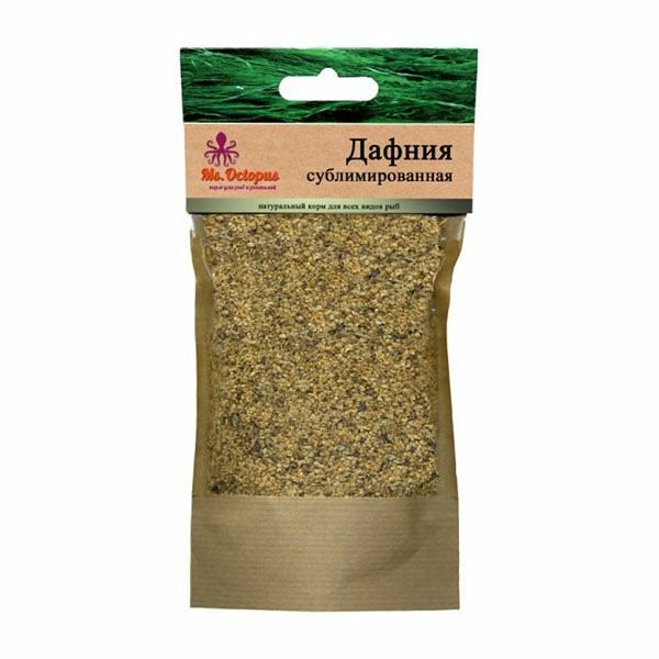 Лакомство для рыб MS.OCTOPUS дафния сублимированная
