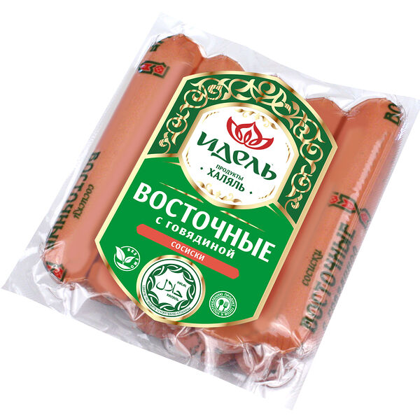Сосиски Царицыно Восточные с говядиной Халяль
