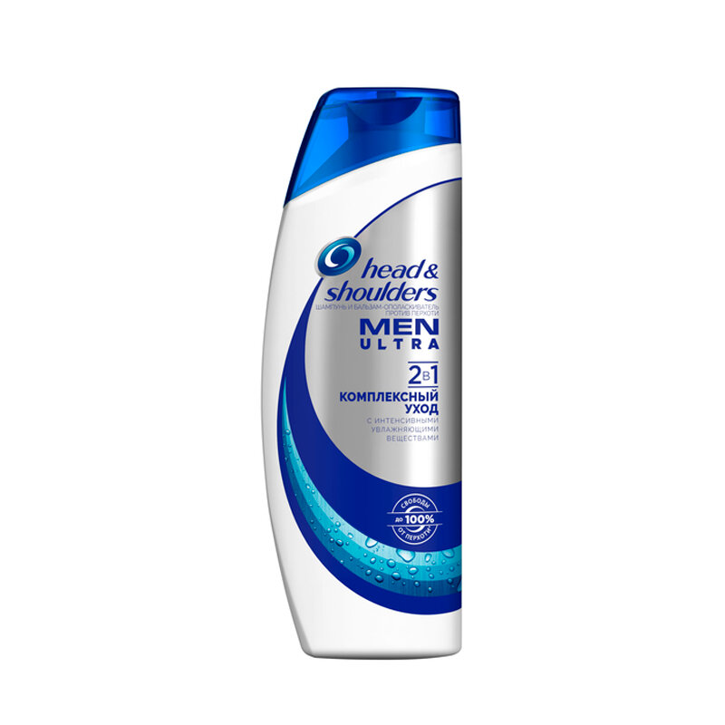 

Шампунь Head&Shoulders Men Ultra 2 в 1 Комплексный Уход 400 мл