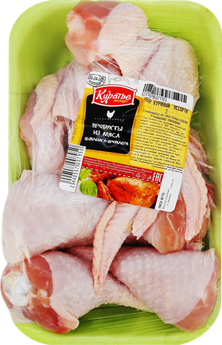 

Набор куриный КУРАТЬЕ Ассорти 2, голень и крыло, весовой