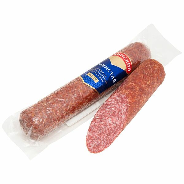 Колбаса сырокопчёная Клинский Зернистая категория А