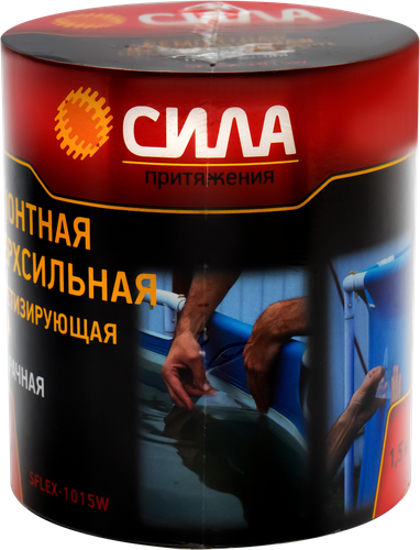 

Лента герметизирующая Сила SFLEX-1015W 10см, ремонтная, сверхсильная, прозрачная, 1,5м