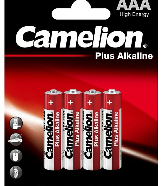 Батарейки Camelion Plus Alkaline ААА 4шт