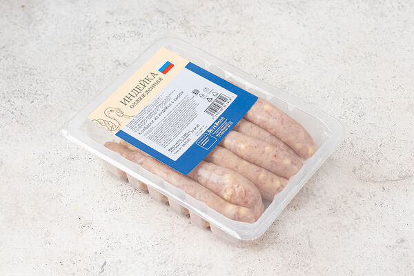 Колбаски из индейки с сыром