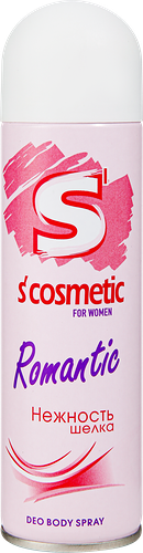 Дезодорант-спрей женский S´COSMETIC Нежность шелка, 145мл