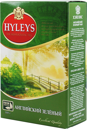 Чай зеленый Hyleys Англ кр/лист 100г