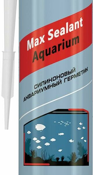 Герметик силиконовый аквариумный Sila PRO Max Sealant бесцветный 290 мл