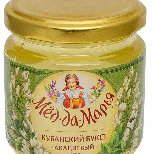 Мёд Кубанский букет Акациевый ТМ Мед-да-Марья