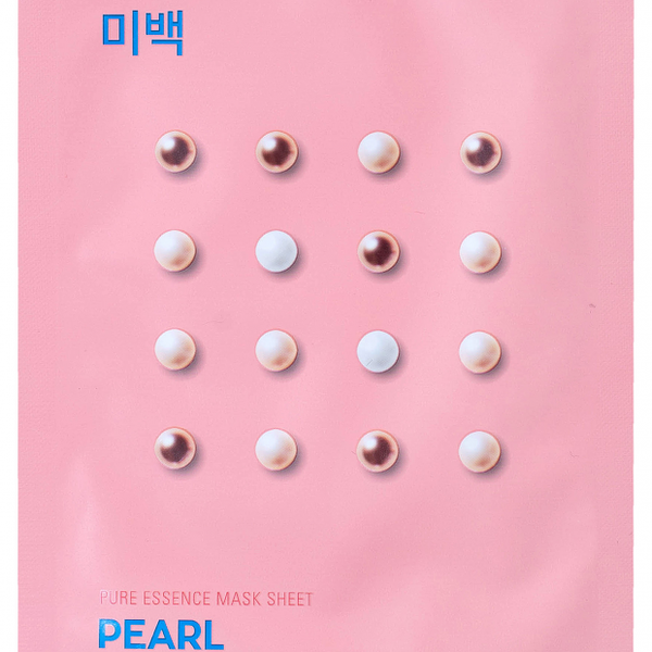 Тканевая маска для лица  Holika Holika Pearl осветляющая с экстрактом жемчуга 