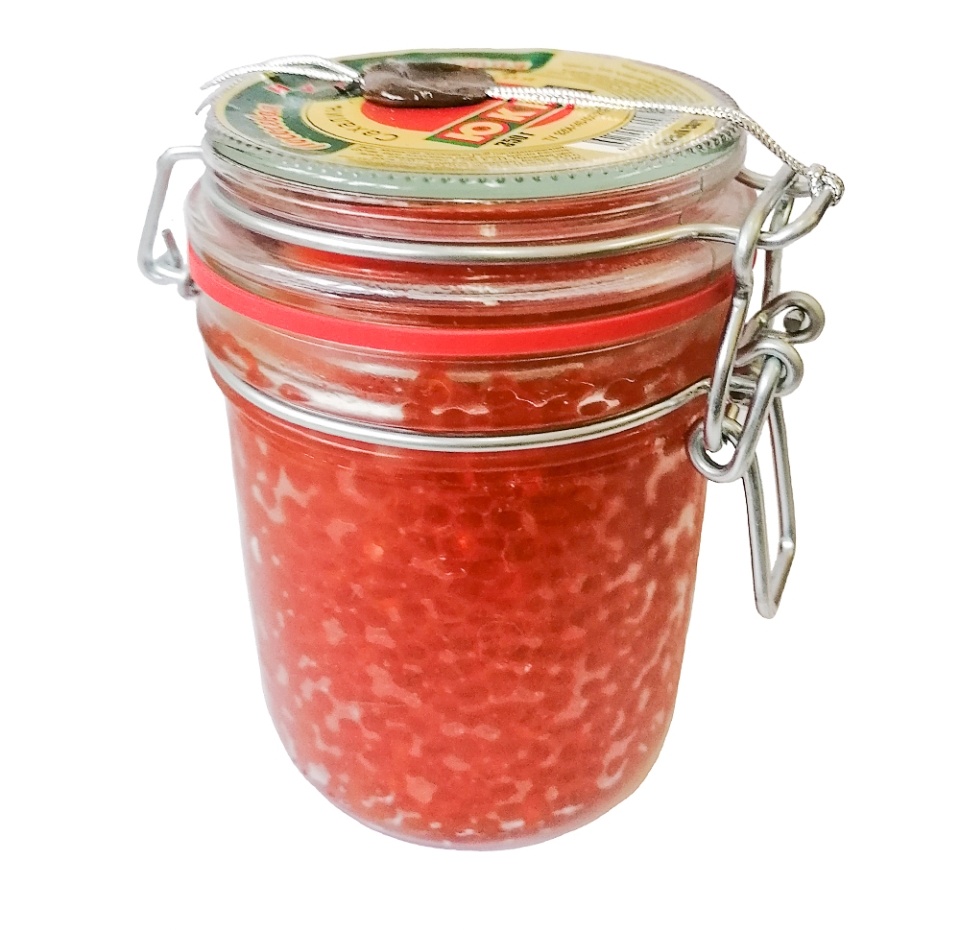 

Икра лососевая Юкра зернистая горбуши замок 350г, Россия