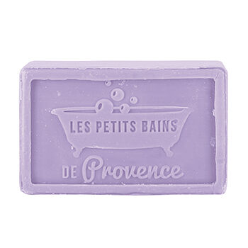 Мыло кусковое Les Petits Bains de Provence марсельское Lavender лаванда 100г, Франция