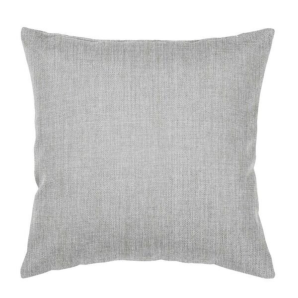 Наволочка декоративная Волшебная ночь Пепельно-серый, рогожка, 40x40 см