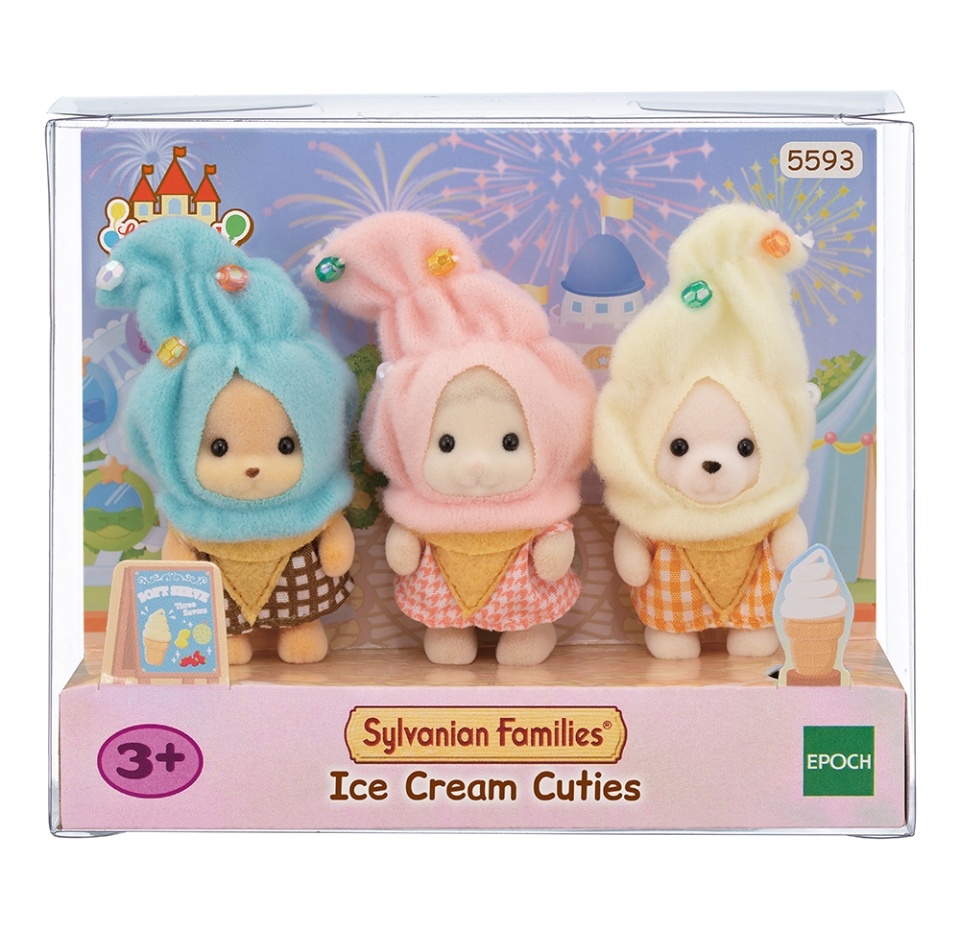 

Игровой набор Sylvanian Families «Малыши в костюмах мороженого»