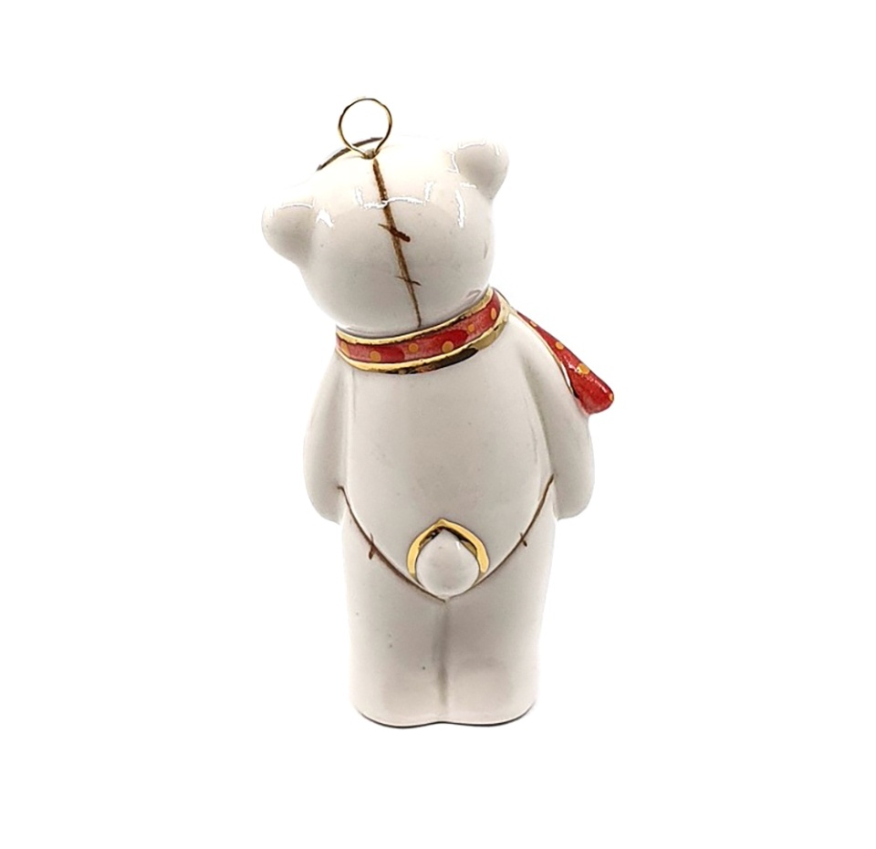 

Игрушка для елки Фарфоровая Мануфактура «Коллекция Традиции» Мишка плюшевый, Россия