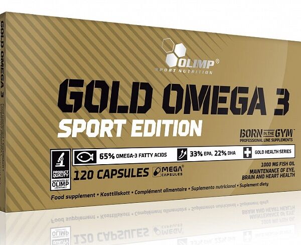 Olimp Омега-3 Gold Omega 3 Sport Edition - 120 капсул