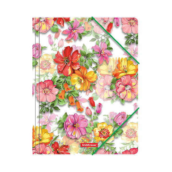 Папка на резинках ErichKrause Neon Dragonflies, A4