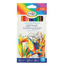 Карандаши 12 цв. 