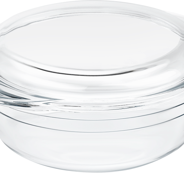 Кастрюля с крышкой PYREX 1.4л, круглая, жаропрочное стекло Арт. 105A000/OP