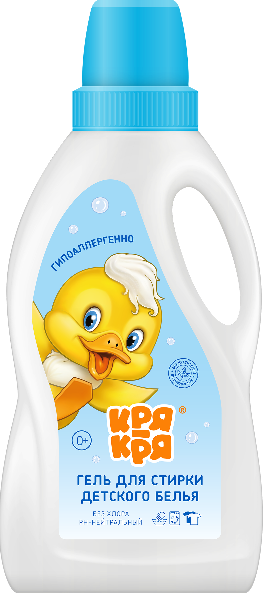 

Гель для стирки детского белья Кря-Кря, 1.5 л
