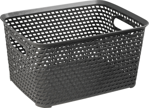 

Ящик Idea Ротанг 28 х 18,5 х 12,6 см, 4 л 1 шт, цвет в ассортименте