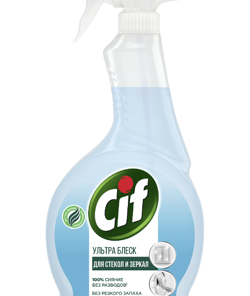 Средство для чистки стекол Cif Легкость чистоты без разводов
