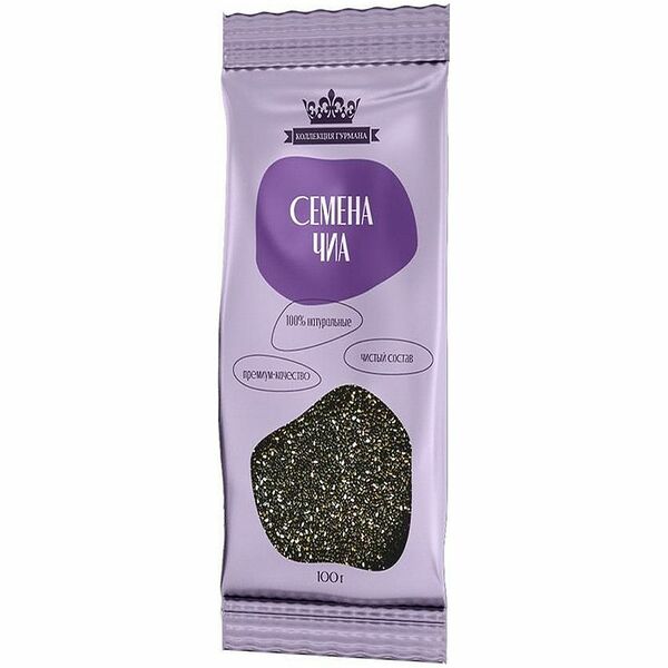 Семена чиа Коллекция гурмана, 100г