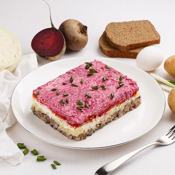 Салат Сельдь под шубой 440 г