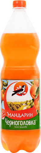 Напиток безалкогольный ЧЕРНОГОЛОВКА Мандарин газированная, 1.5л