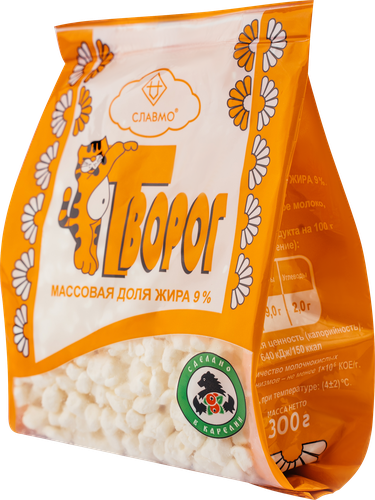 

Творог СЛАВМО 9%, без змж, 300г