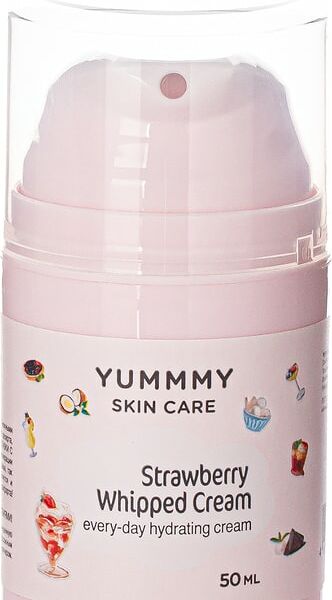 Крем для лица Yummy Взбитые сливки с клубникой 50мл
