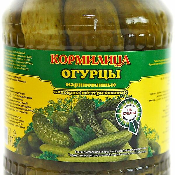 Огурцы Кормилица маринованные 