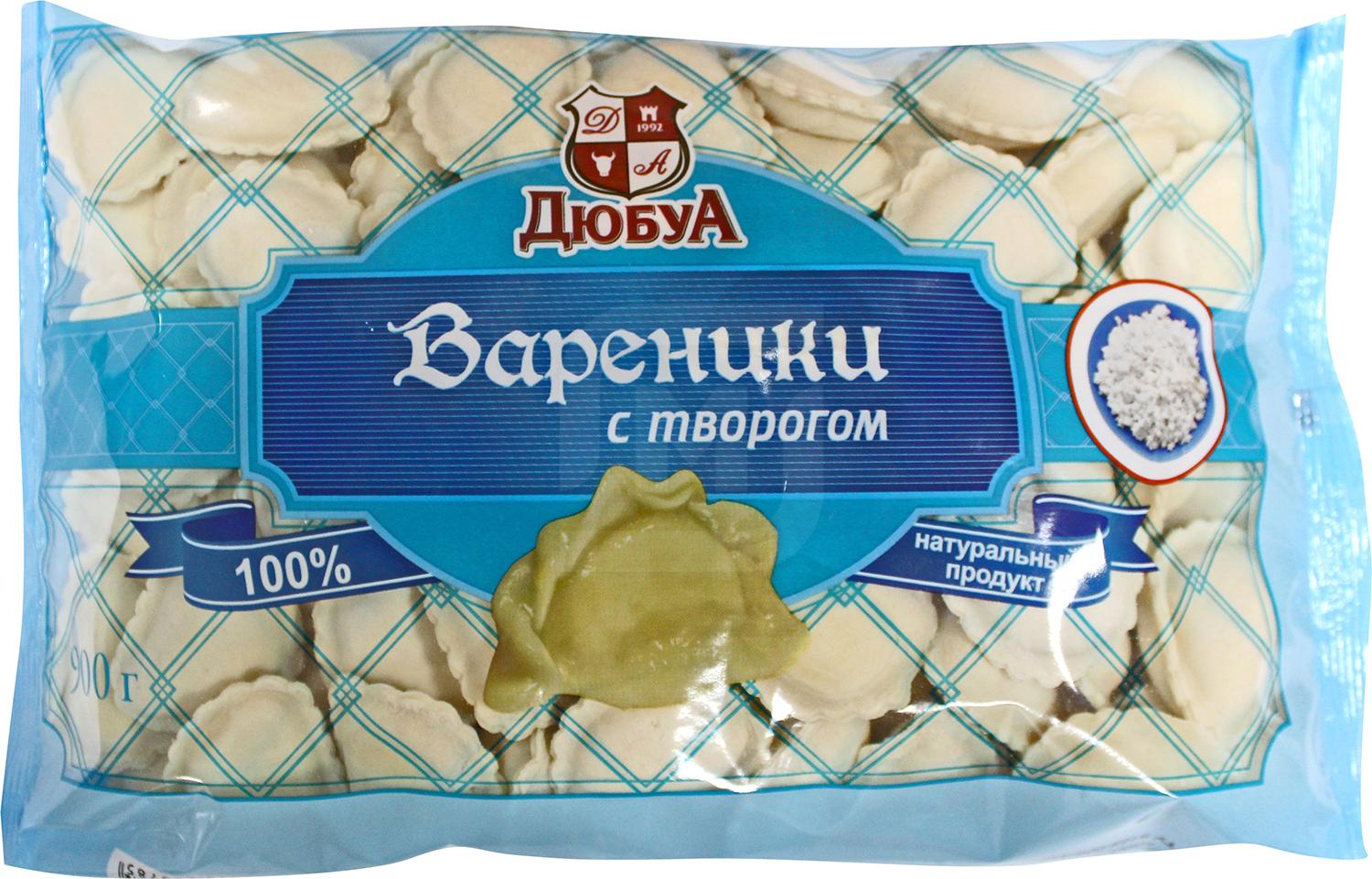 

Вареники Дюбуа С творогом, 900 г