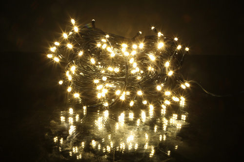 

Электрогирлянда Homeclub 200 LED-ламп теплый белый 15 м