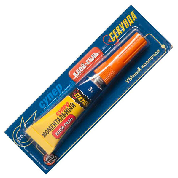 Клей Секунда 3г гель Моментальный