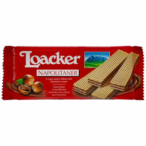 Вафли Loacker Наполитанер