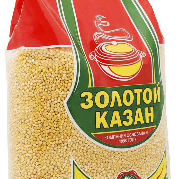 Пшено Золотой Казан шлифованное